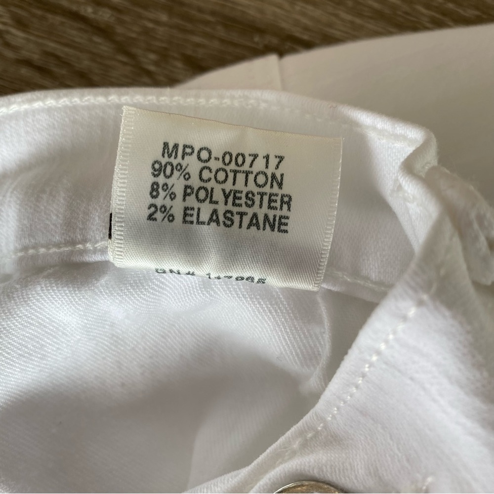 J Brand Maria High Rise White Skinny Jeans Size 29 - Picture 7 of 11